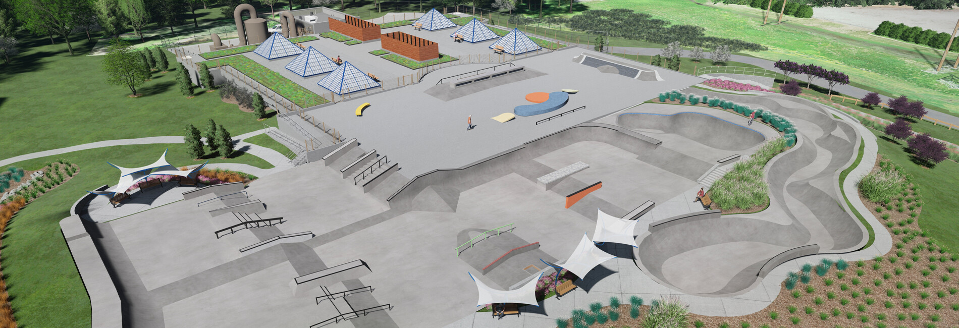 Woodstock Park Improvement Rendering