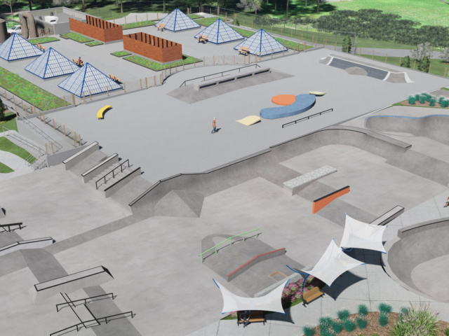 Woodstock Park Improvement Rendering