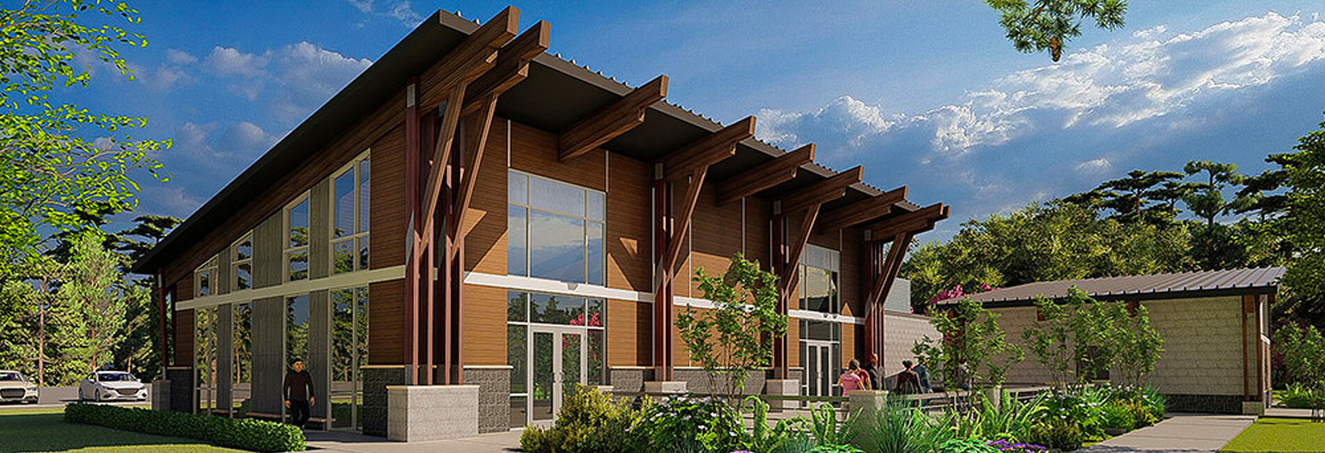 Great Neck Pavillion Rendering