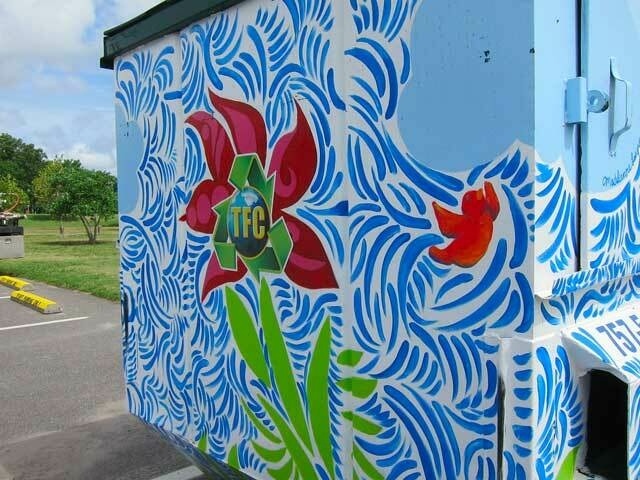 Mt Trashmore Gallery Decorative Dumpster