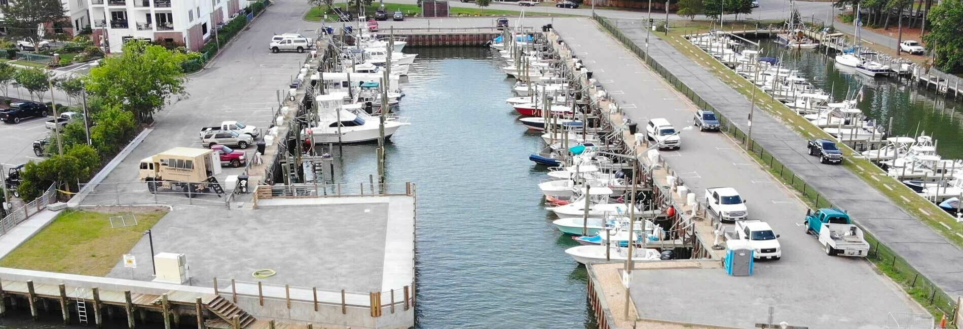 Lynnhaven Marina with Boats