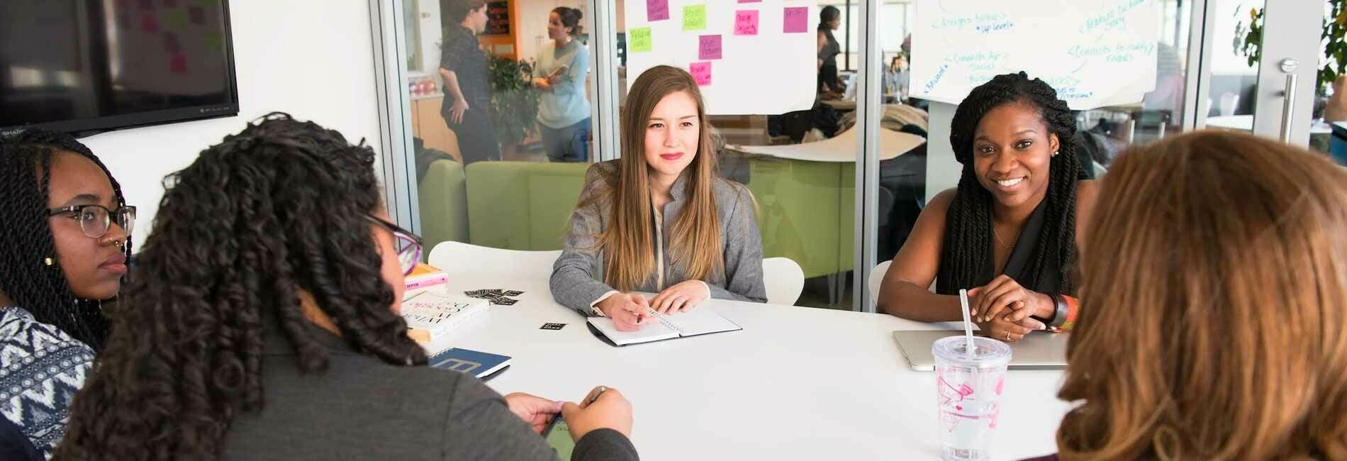 Students in Conference Room
