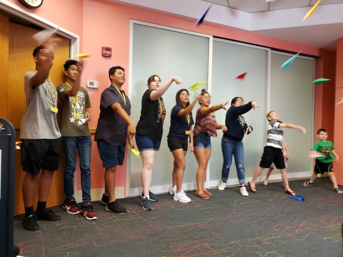 Group Paper Airplanes 2